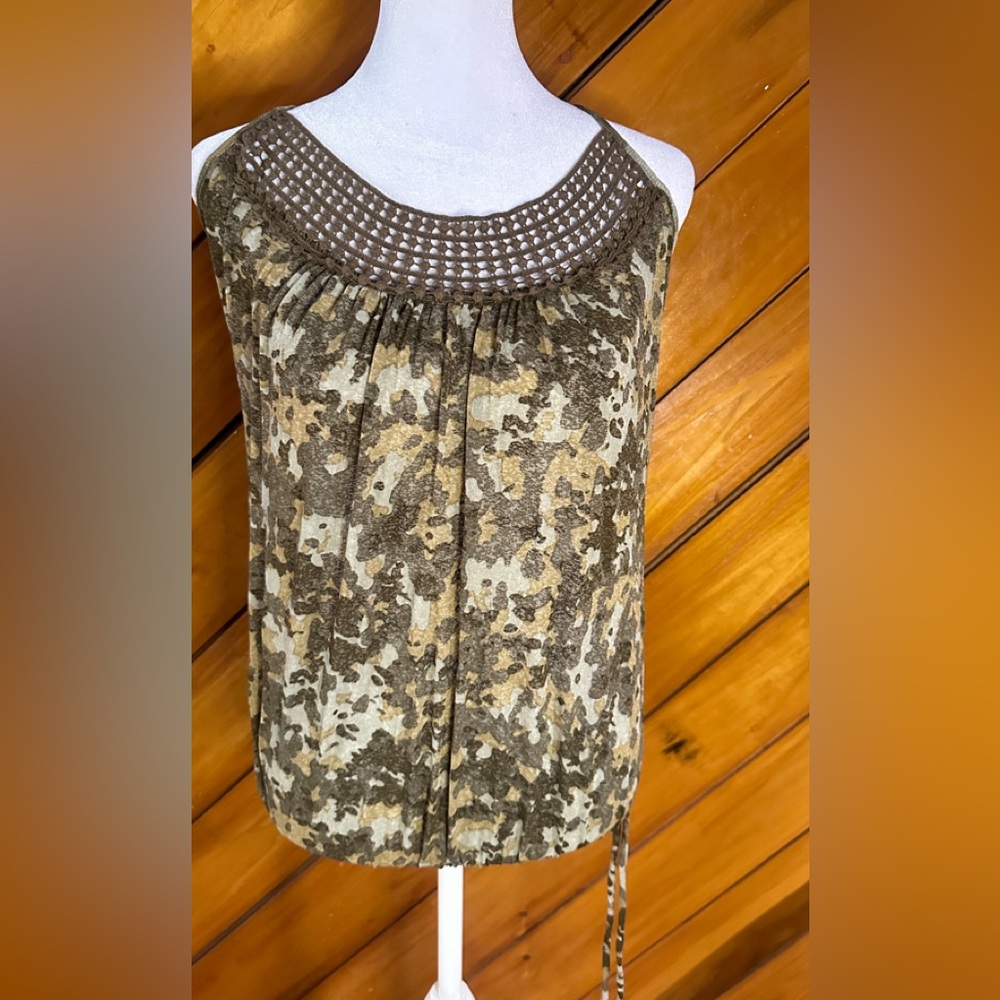 Camouflage tank top
